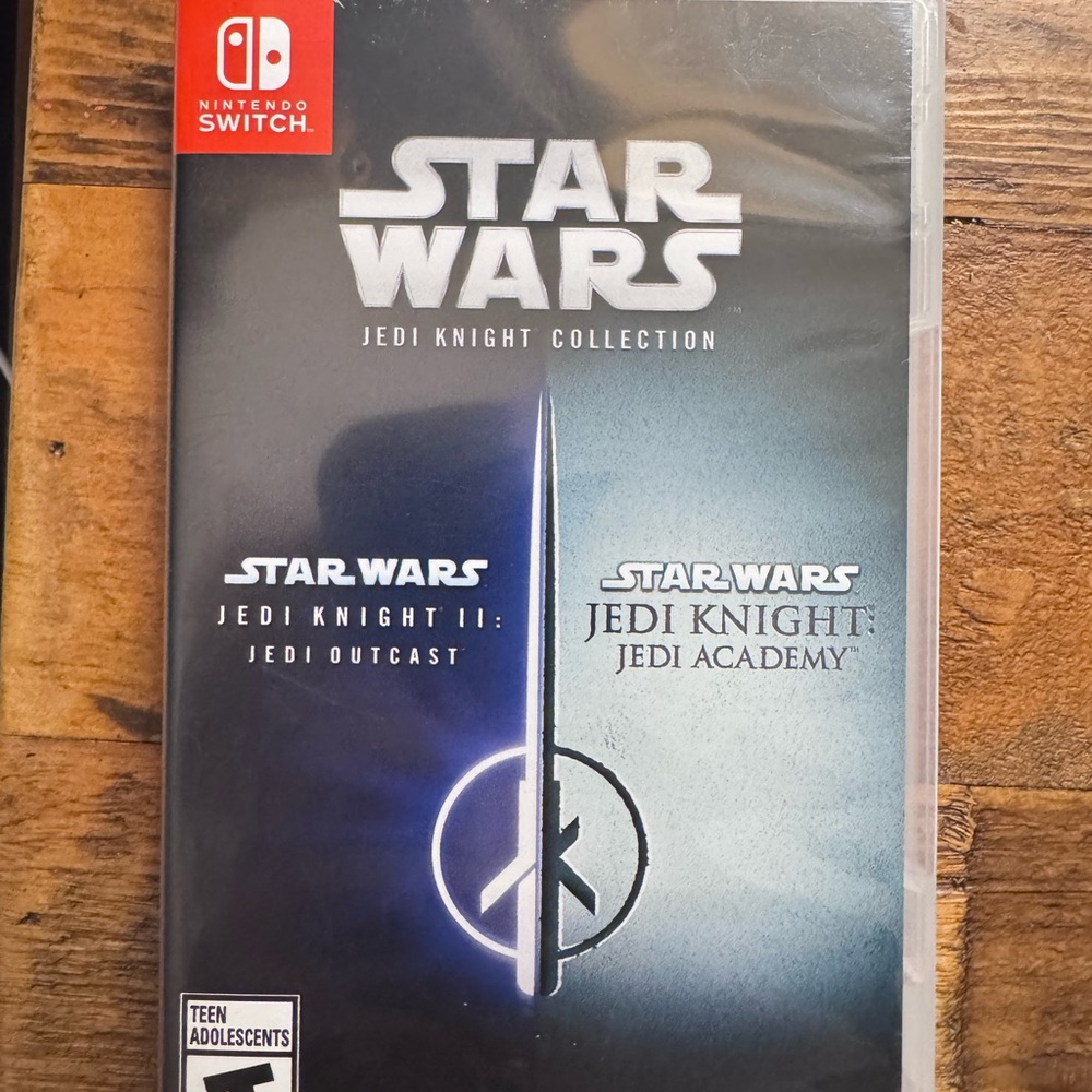 Nintendo Switch Star Wars Jedi Knight Collection - Black and Silver